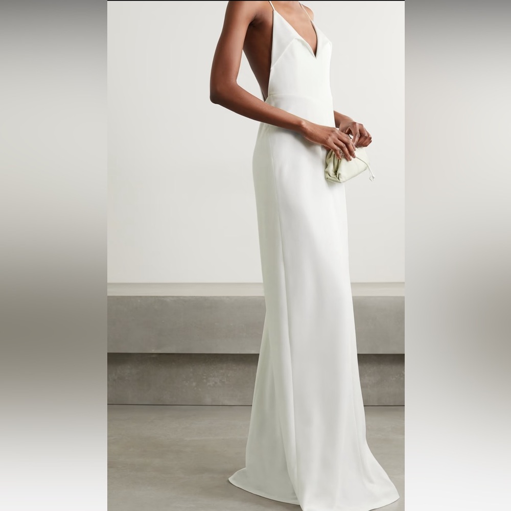 GALVAN London Punta crepe gown size 36/US 4